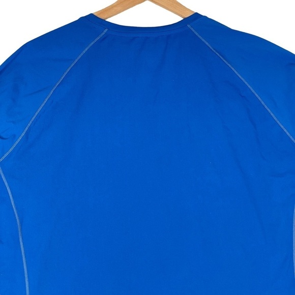 Coolibar Long Sleeve T Shirt Mens XXL Performance UPF 50+ Stretch Shirt Blue - Picture 7 of 13